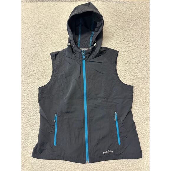 Eddie Bauer Womens Travex Hooded Vest Size XL - Picture 1 of 6